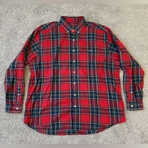 Vineyard Vines Classic Fit Tucker Shirt Mens Size XXL Plaid Button Up
